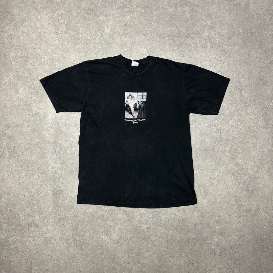 Supreme Bernadette Corporation Black Graphic T-Shirt (L)