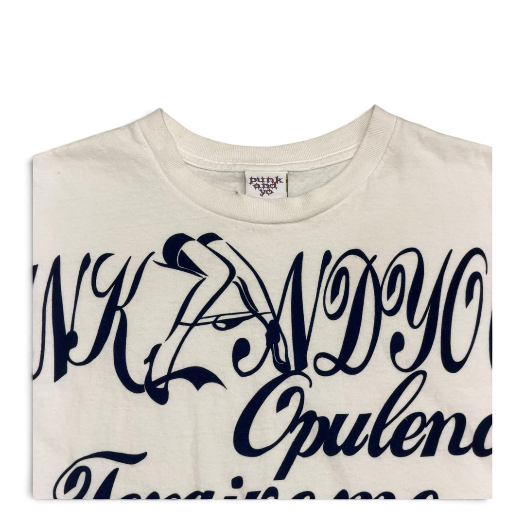 Punk and Yo White Graphic T-shirt (M)