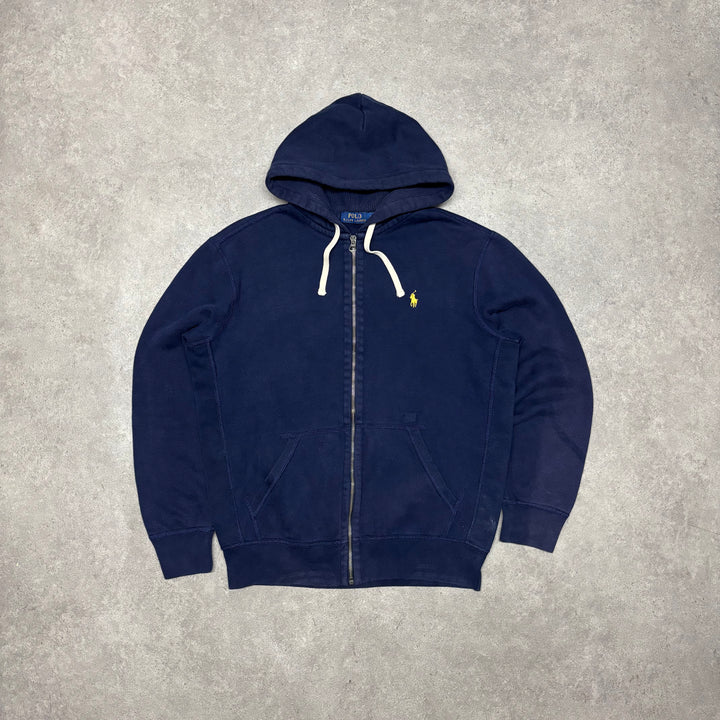 Polo Ralph Lauren Navy Full Zip Hoodie (M)