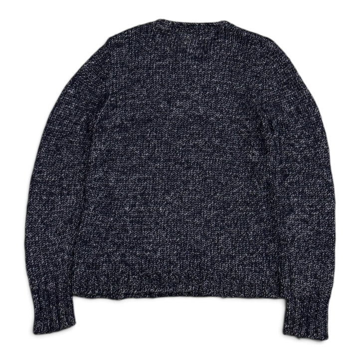 Vintage C.P Company Handmade Heavy Knitted Jumper Blue (M)