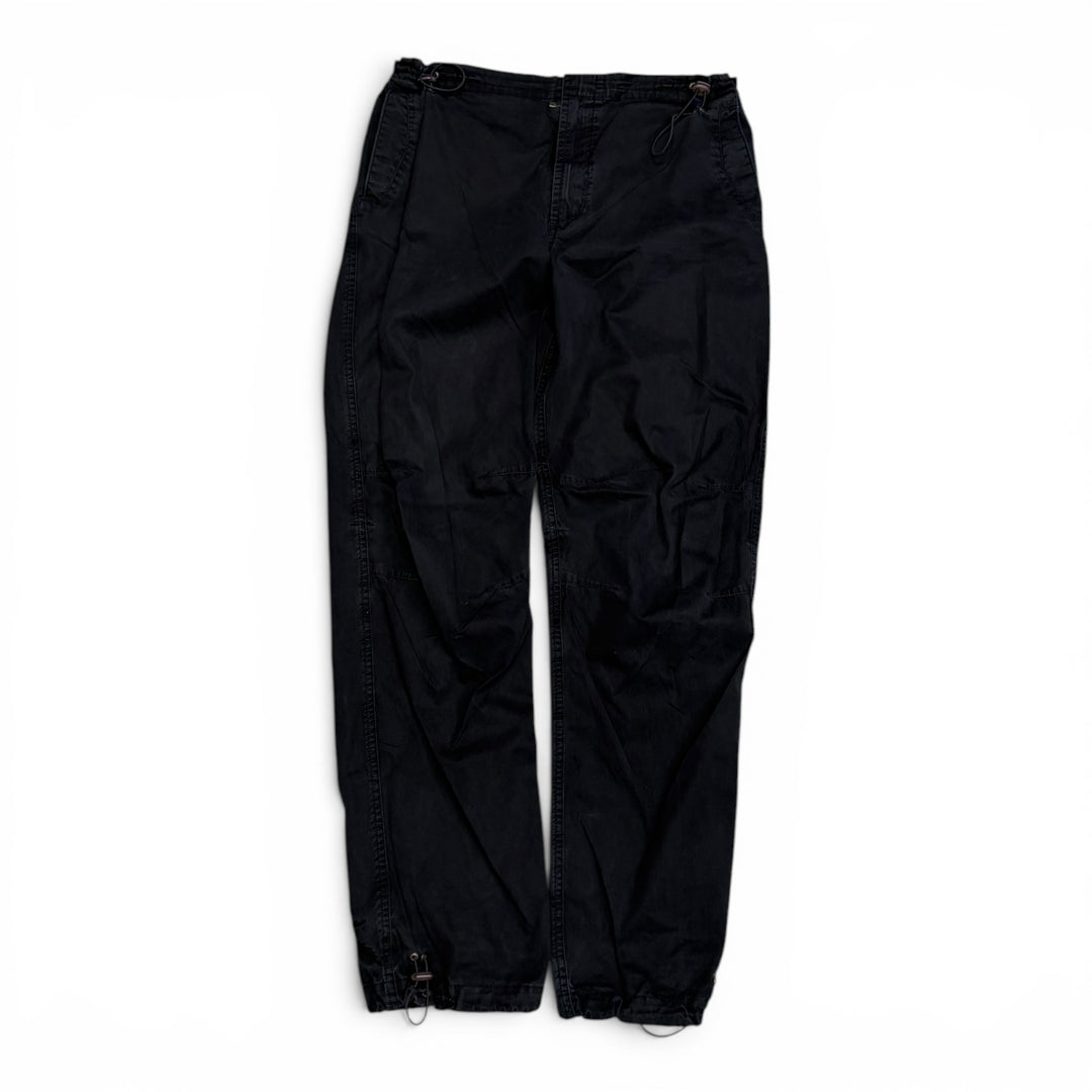 Vintage Maharishi Embroidered Joggers Black (XS)