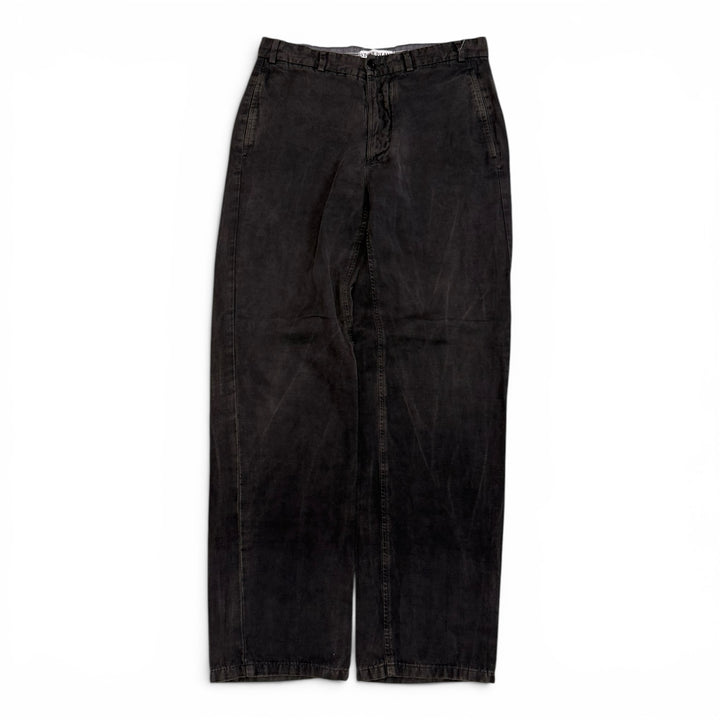 Vintage Stone Island Straight Fit  Trousers Dark Grey 30"