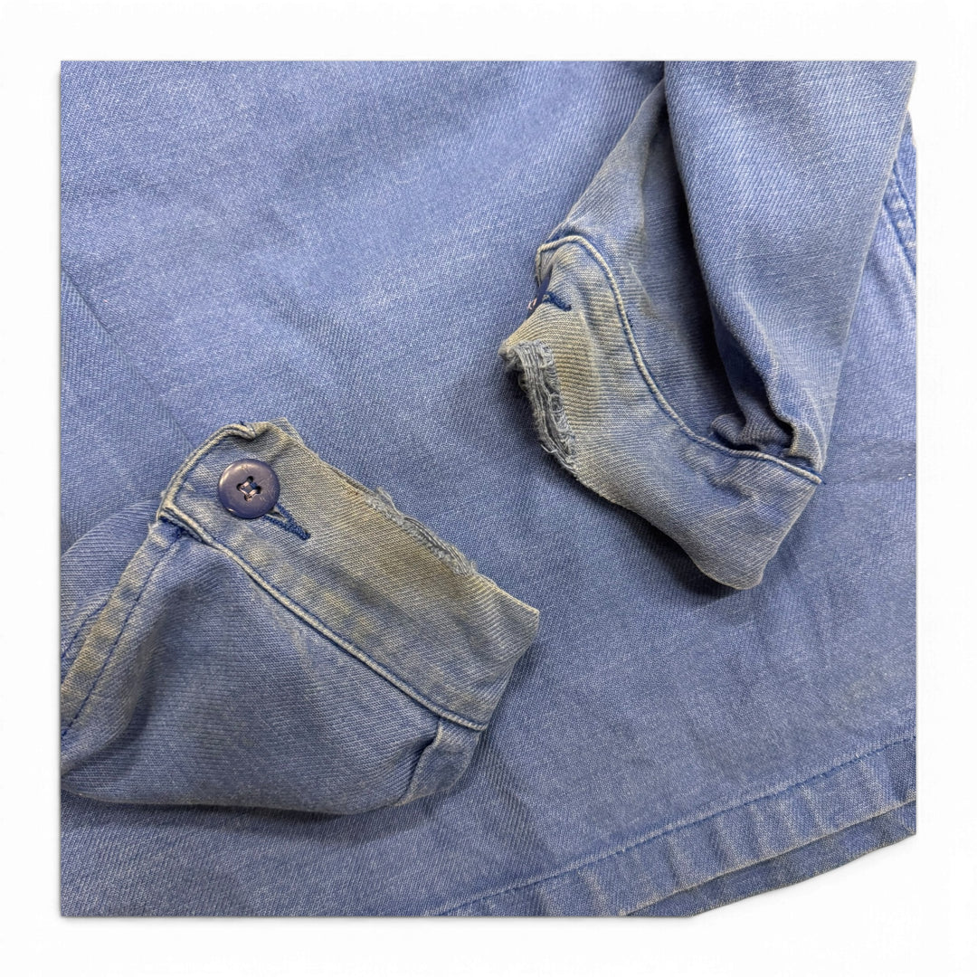 Vintage French Chore Jacket Blue (L)