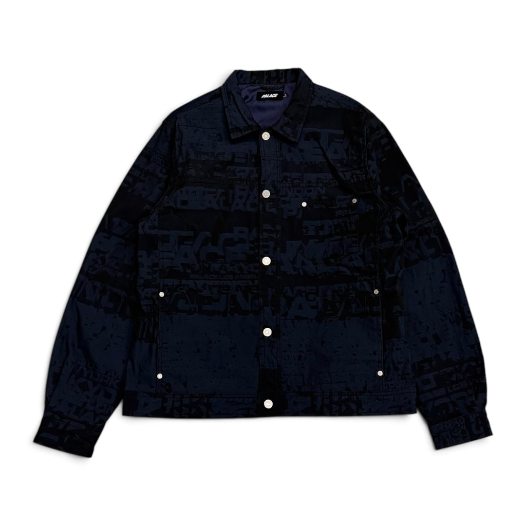 Palace Cities Jacquard Navy Two Piece Set (XL)