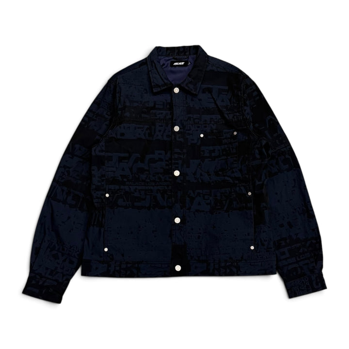 Palace Cities Jacquard Navy Two Piece Set (XL)