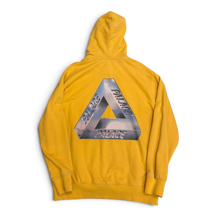 Palace Tri - Chrome Hoodie Yellow (XL)