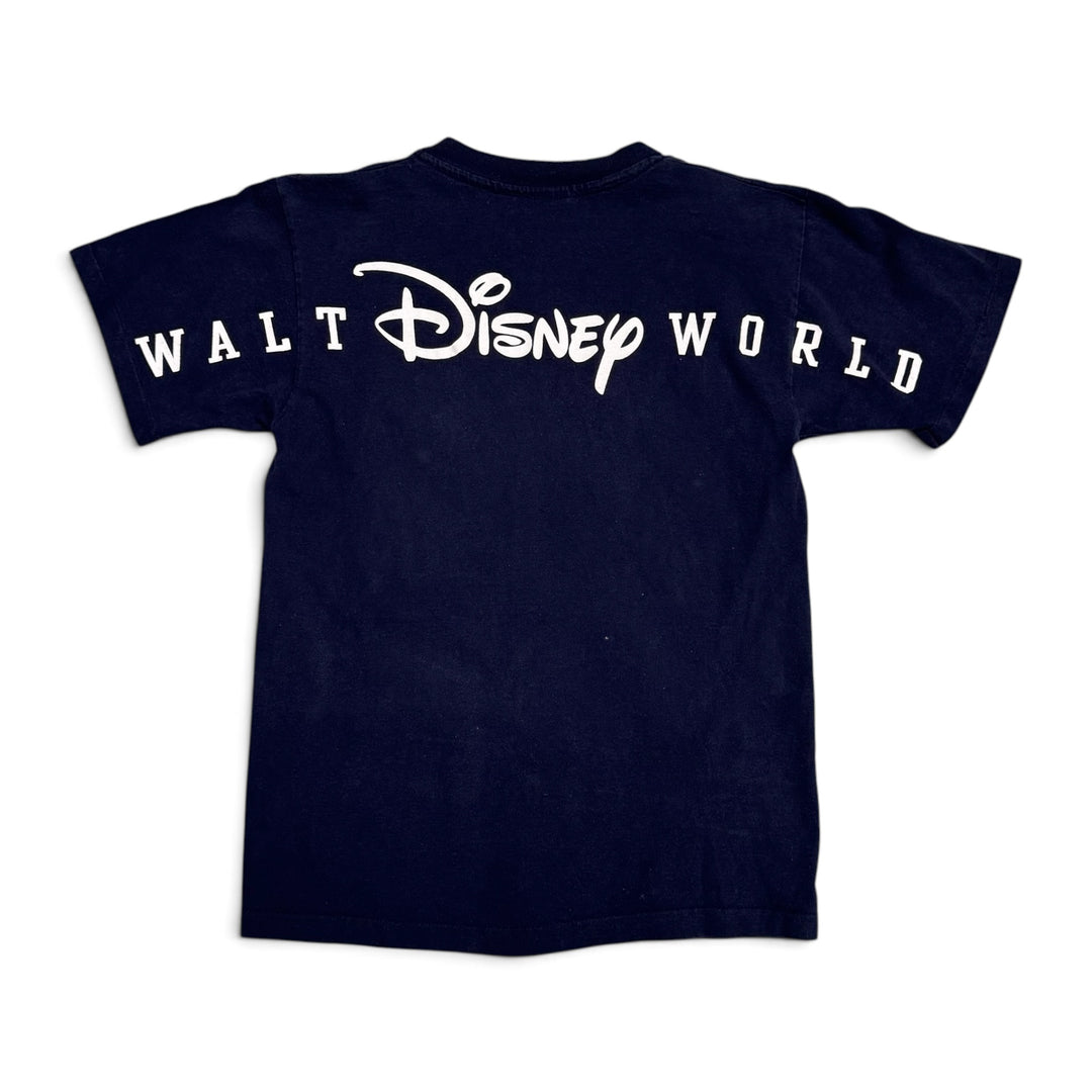 96' Vintage Navy Mickey Mouse Blue Graphic T-Shirt (M)