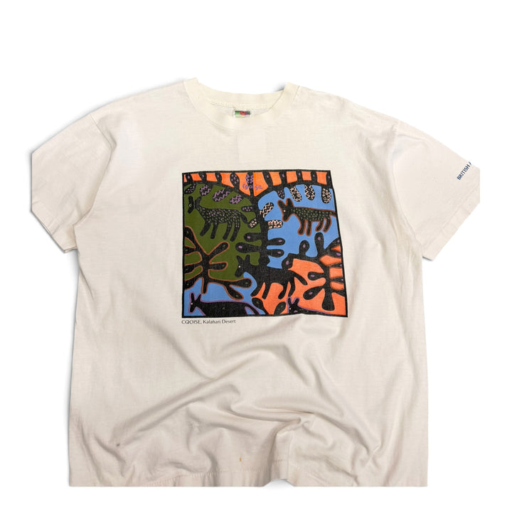 Vintage British  Airways Graphic T shirt White (XL)