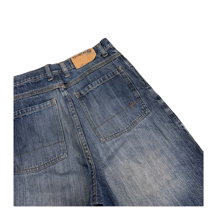 Vintage Rocca Wear Hip Hop Denim Shorts (20)