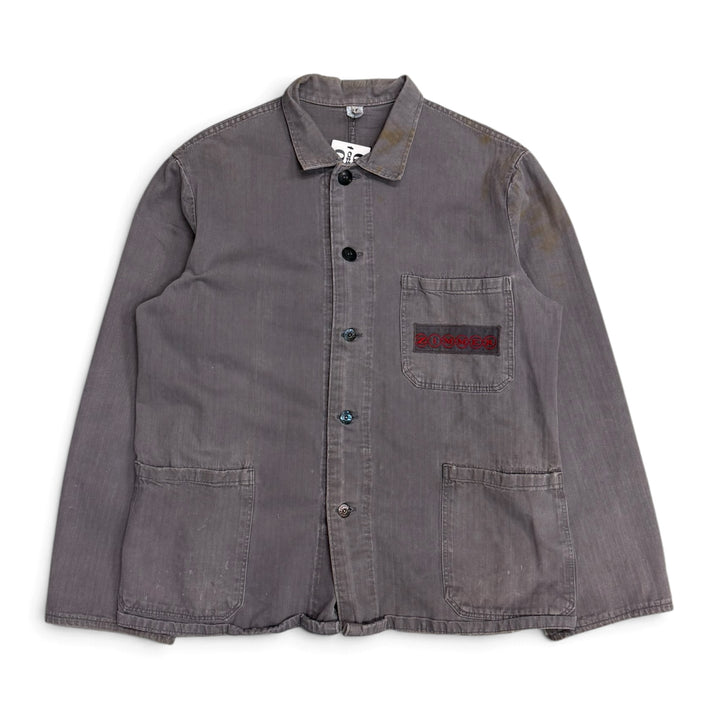 Vintage French Chore Jacket Grey (L)