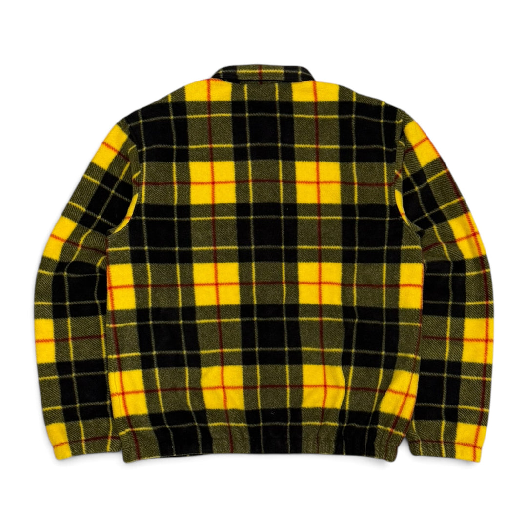 Palace x Polo Ralph Lauren Yellow Check Harrington Fleece Jacket (S)