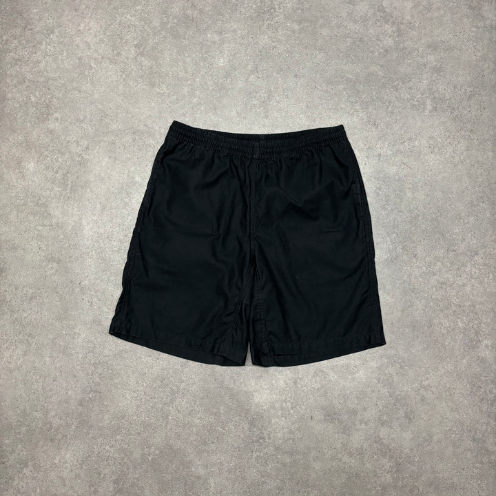 Supreme Black Elastic Waist Shorts (M)