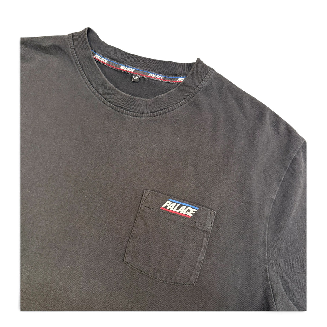 Palace Basically A Pocket T shirt Black (XL)
