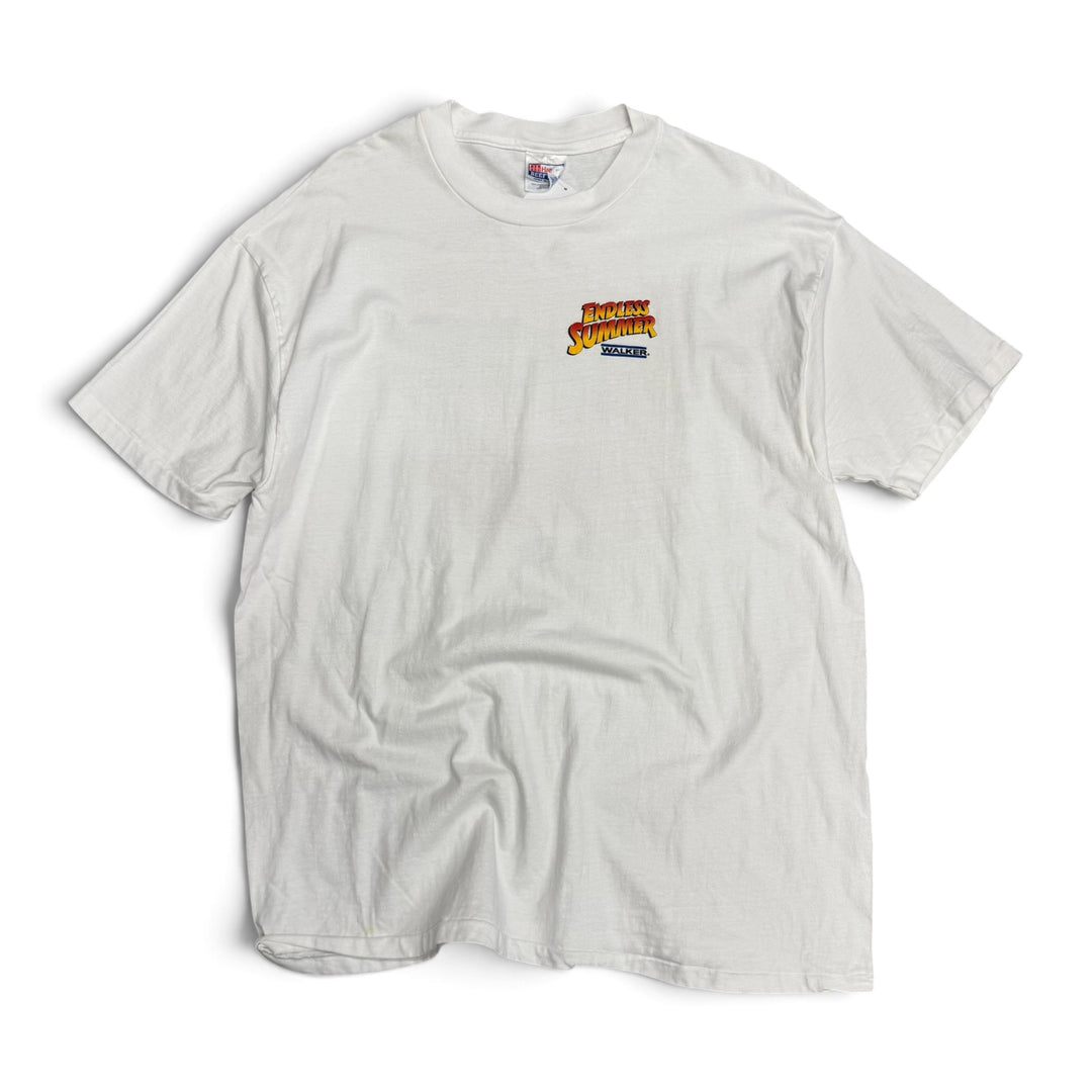 Vintage Single Stitch Endless Summer Graphic T shirt White (XL)