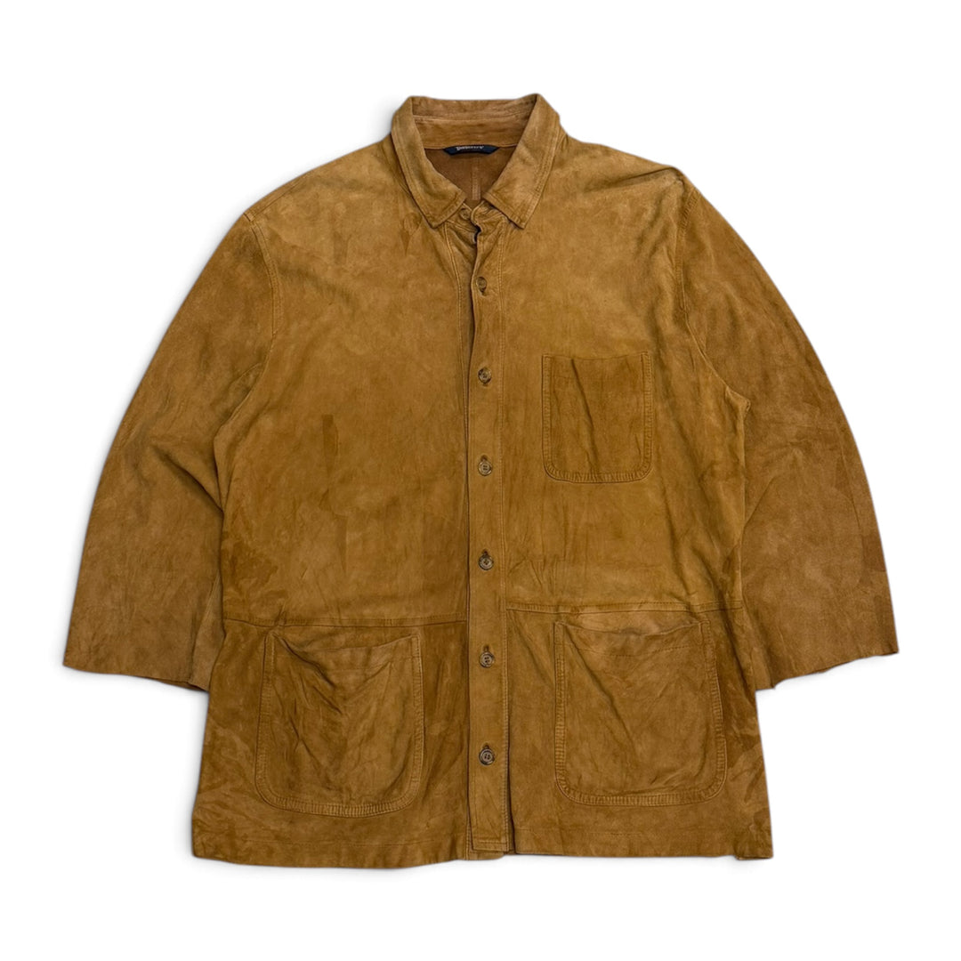 Vintage Burberry Suede Leather Jacket (L)
