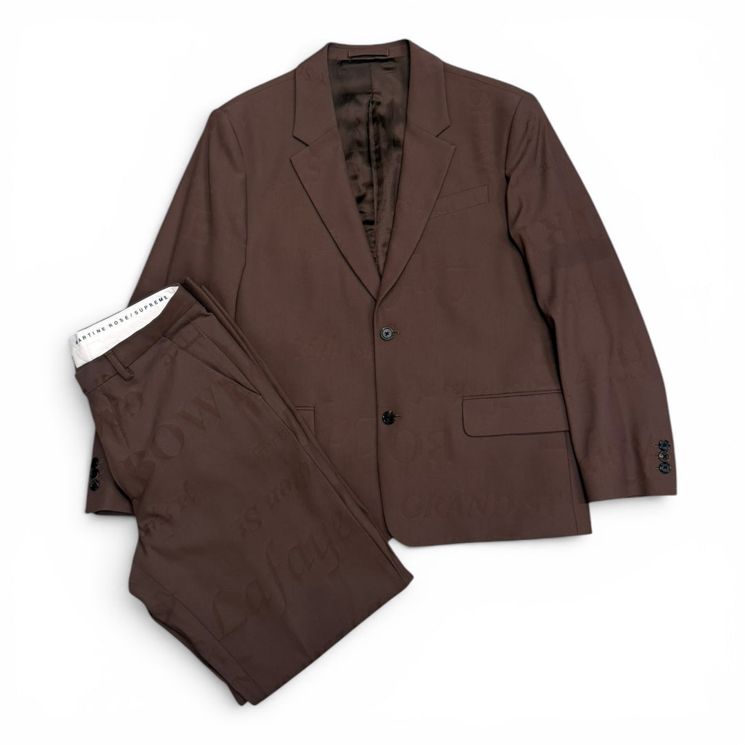 Supreme x Martine Rose Brown Suit (S)