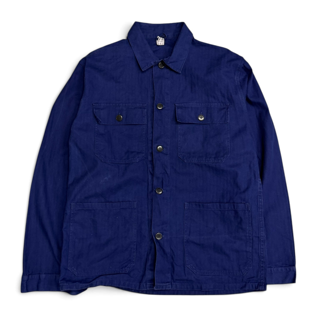 Vintage French Chore Jacket Navy  (M)