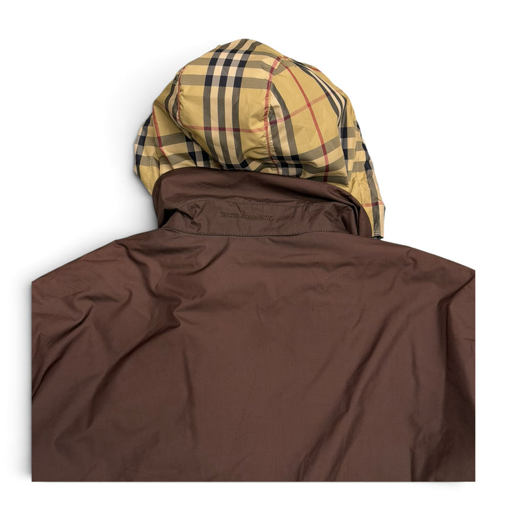 Vintage Burberrys Hooded Jacket Brown (M)