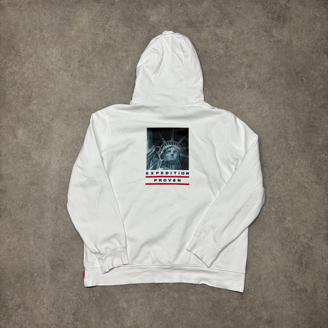 Supreme x The North Face White Pullover Hoodie (XL)