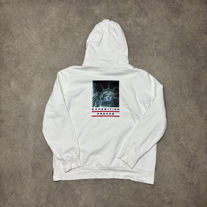 Supreme x The North Face White Pullover Hoodie (XL)
