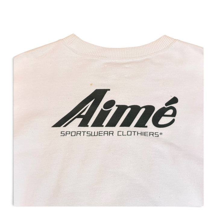 Aime Leon Dore White Graphic Sweatshirt (L)