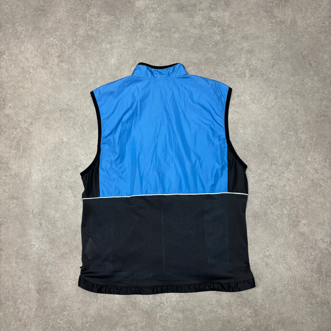 00's Vintage Nike Blue Technical Vest (XL)