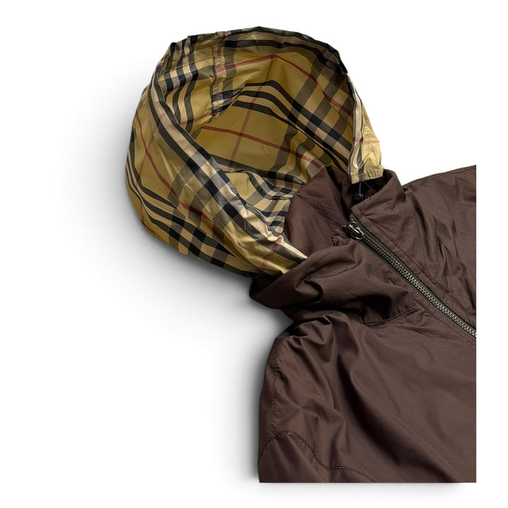 Vintage Burberrys Hooded Jacket Brown (M)