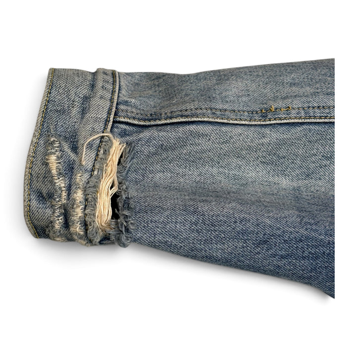 Cole Buxton Button Up Denim Jacket Blue (L)