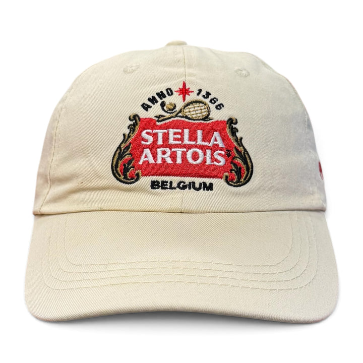 Vintage Stella Artois Cap Beige