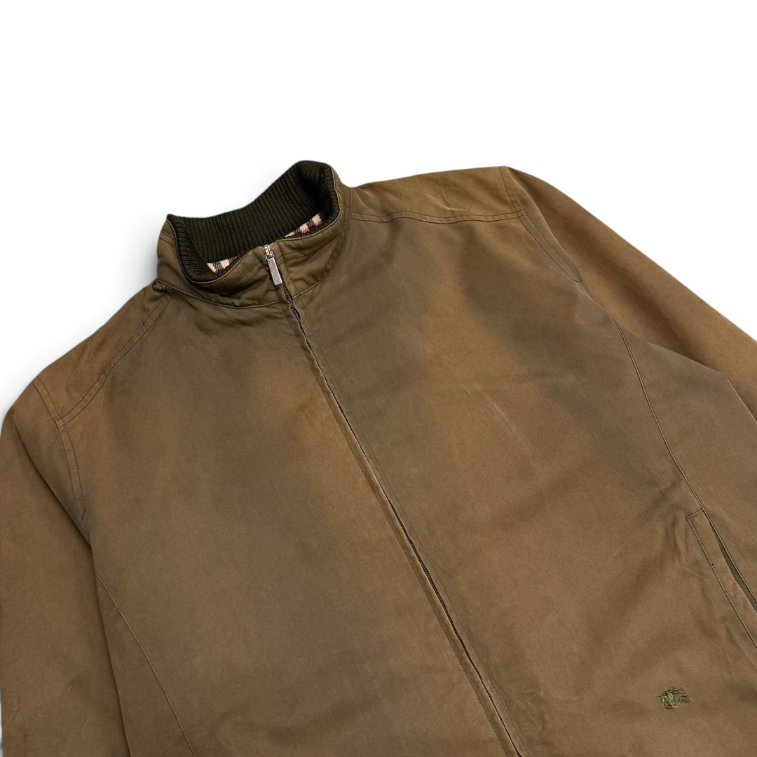 Vintage Burberrys Wool Lined Jacket Faded Brown (L)