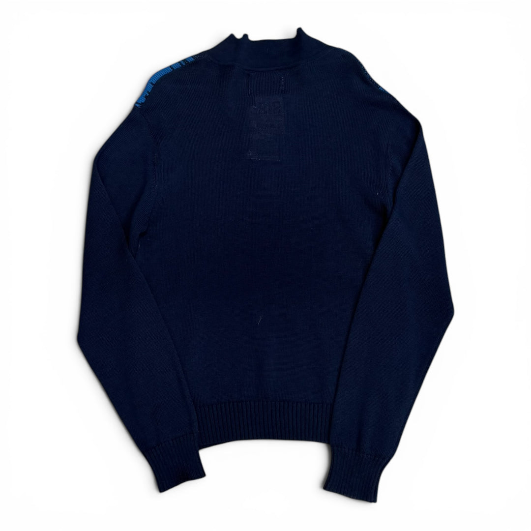 Arte Quarter Zip Jumper Navy (M)