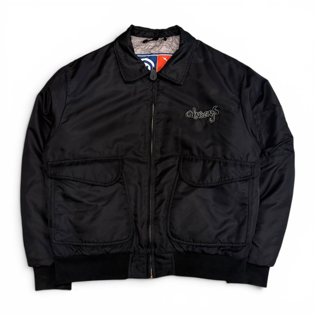 Always Do What You Should Do Bomber Jacket Black (XL)