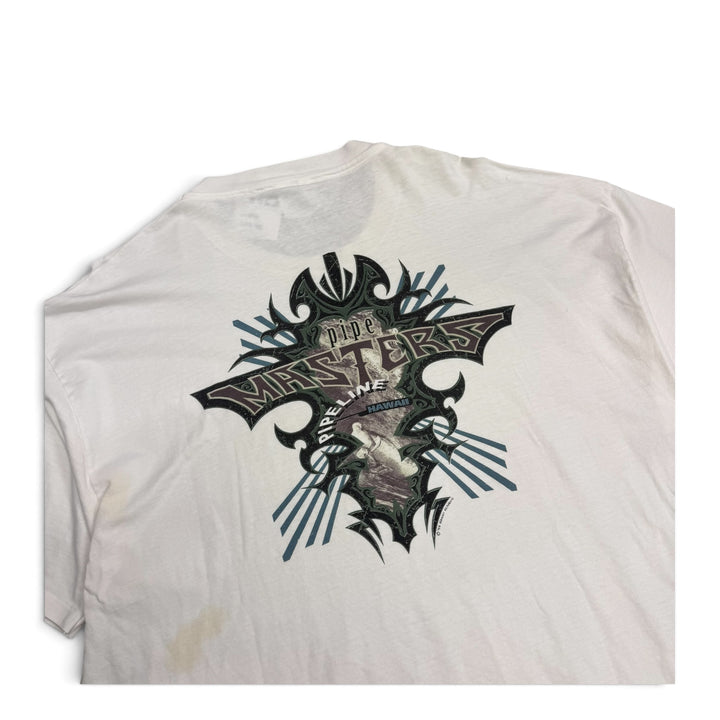 Vintage Pipe Masters Hawaii Graphic T shirt White (XL)