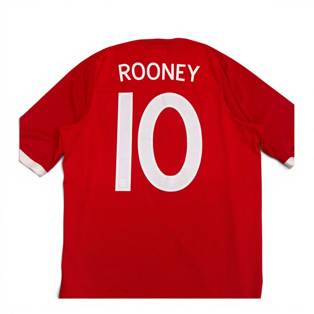 2010 Vintage England Umbro Red Rooney Shirt (S)