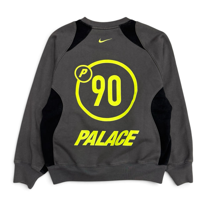 Palace X Nike Total P90 Sweatshirt Grey (M)