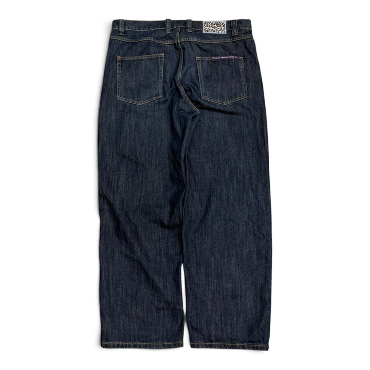 Always Do What You Should Do Baggy Jeans Blue (XXL)