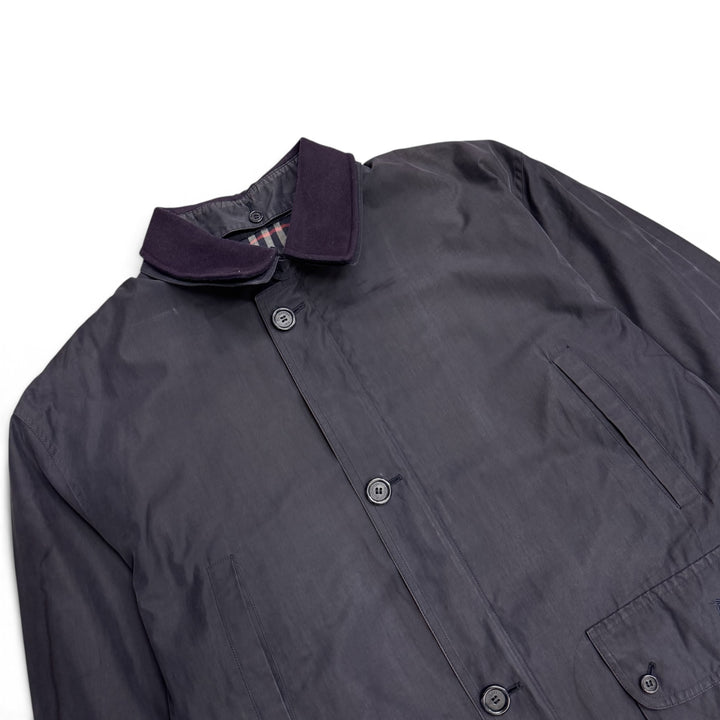 Vintage Burberrys Collard Jacket Navy (L)