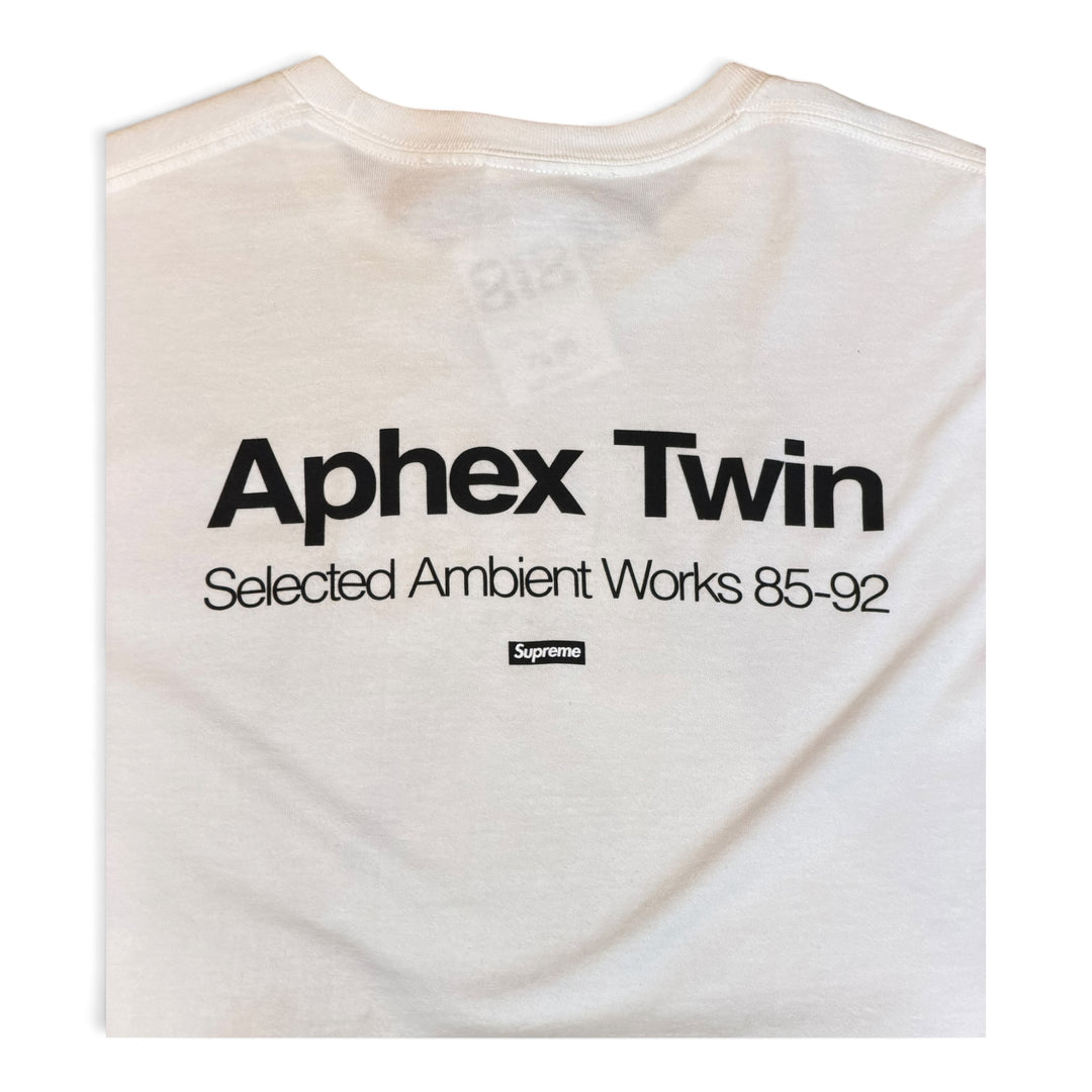 Supreme x Aphex Twin White Graphic T-Shirt (L)