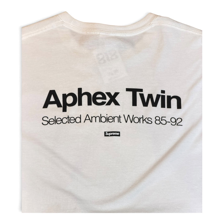 Supreme x Aphex Twin White Graphic T-Shirt (L)