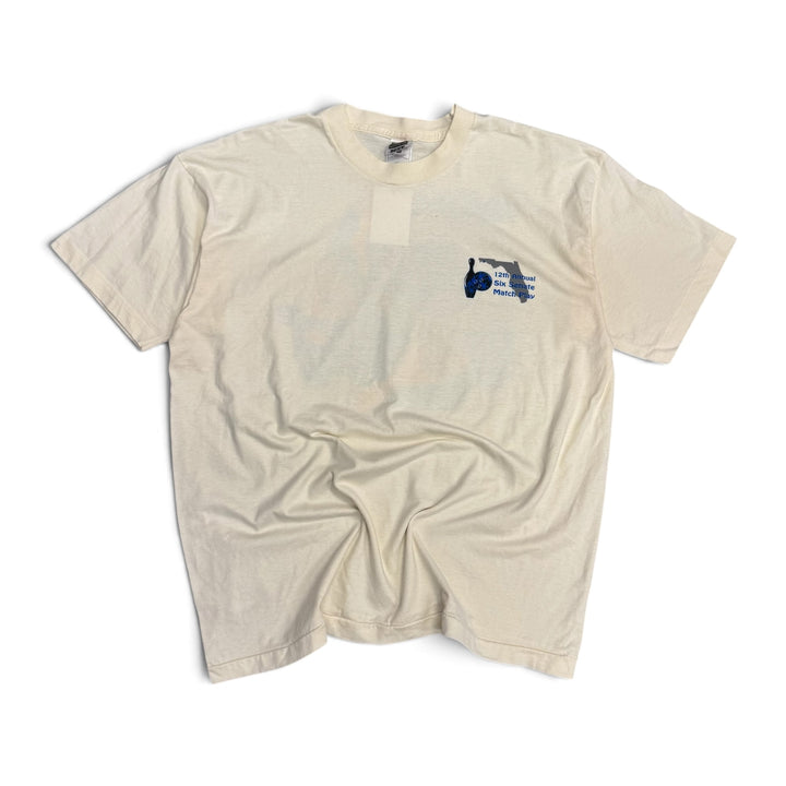 Vintage Six Seneta Match Play Graphic T shirt White (XL)