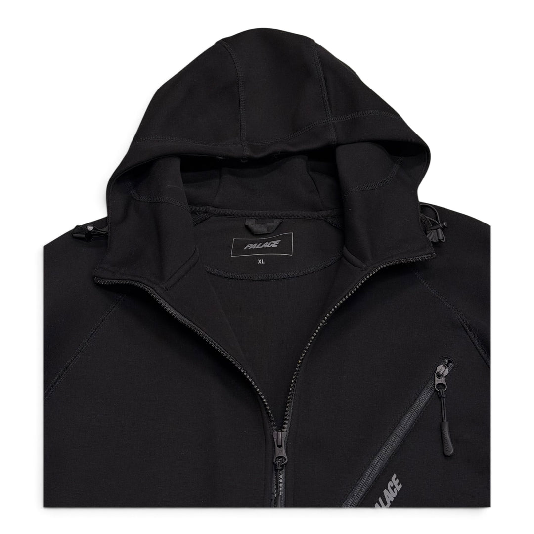 Palace Sporty Zip Hood Tracksuit Set Black (L)