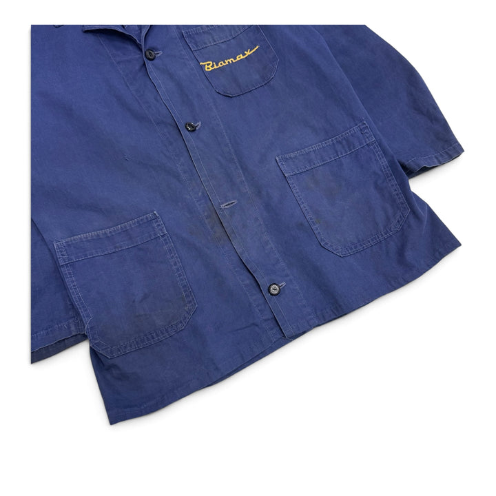 Vintage Distressed Blue French Chore Jacket (L)