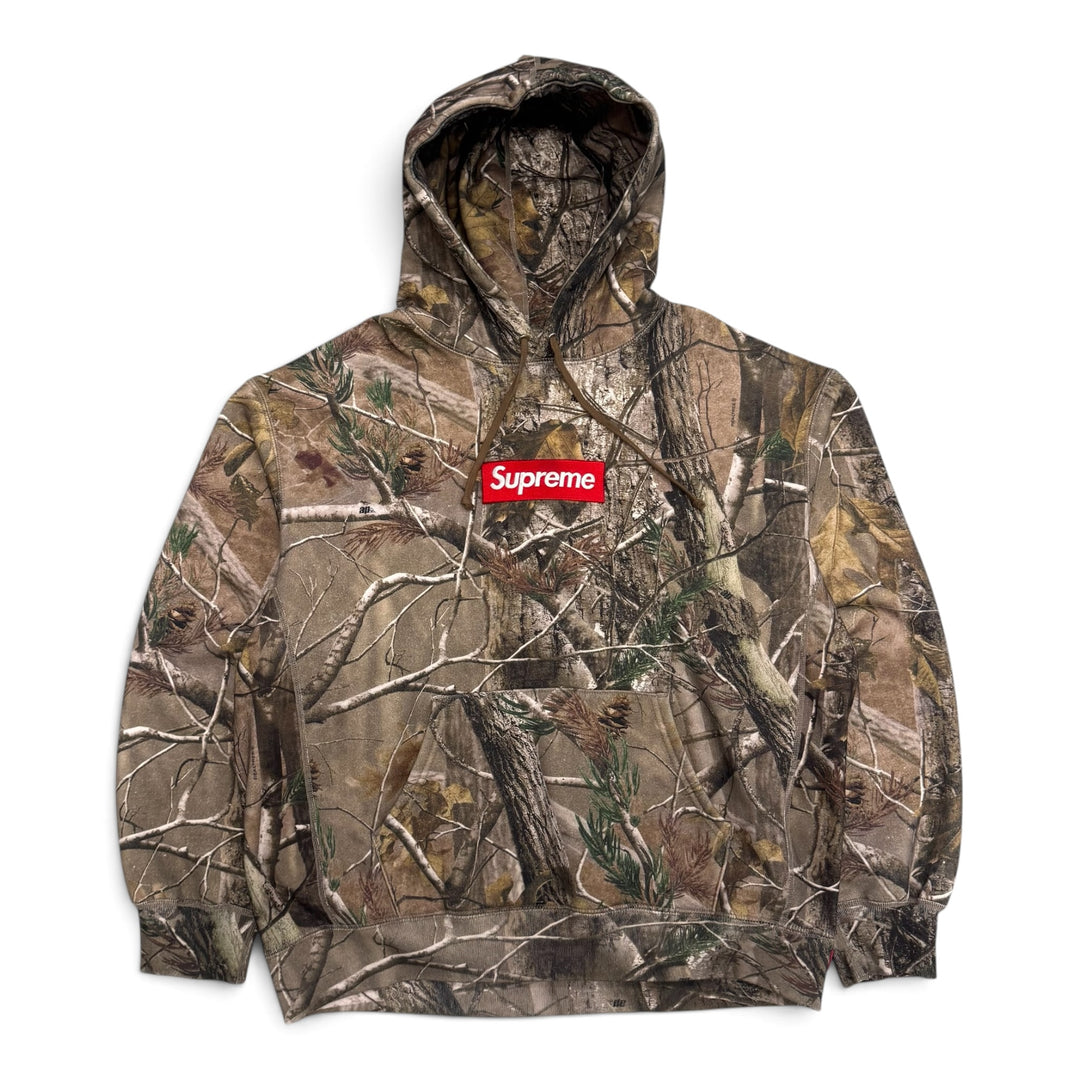 Supreme Box Logo Hoodie Realtree AP Camo (L)