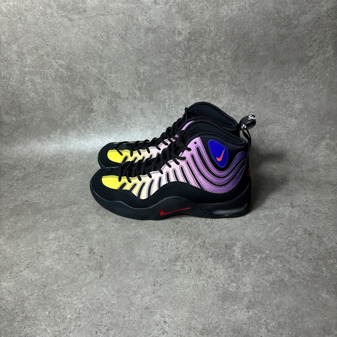 Supreme x Nike Air Bakin Black Gradient High Top Trainers (UK9)