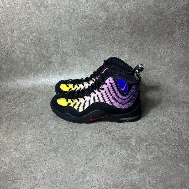 Supreme x Nike Air Bakin Black Gradient High Top Trainers (UK9)