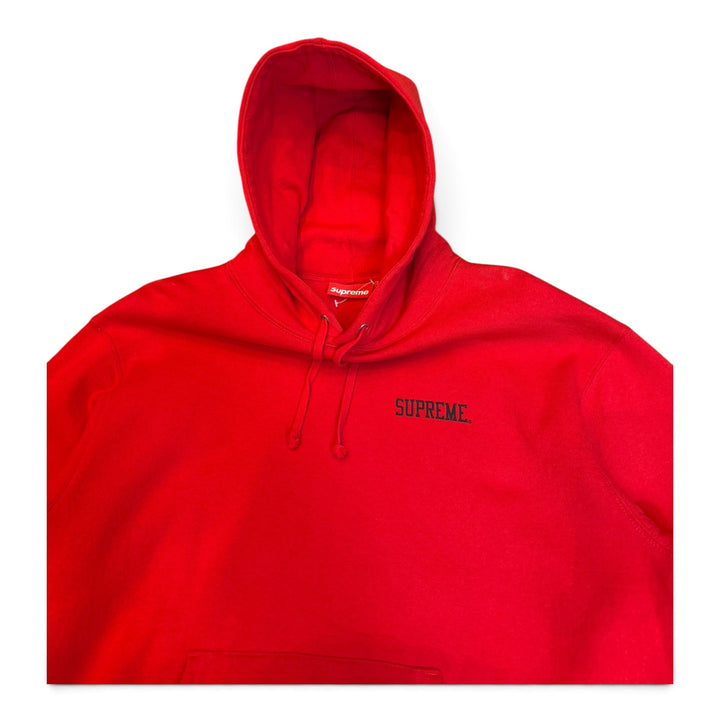 Supreme Red Coin Graphic Pullover Hoodie (M)