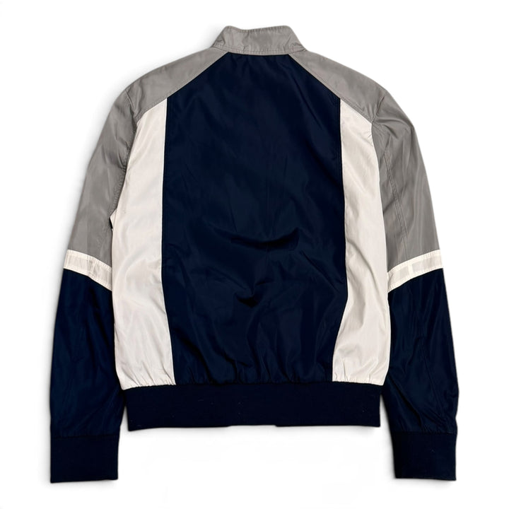 Bikkemberg White & Navy Tracksuit Jacket (M)