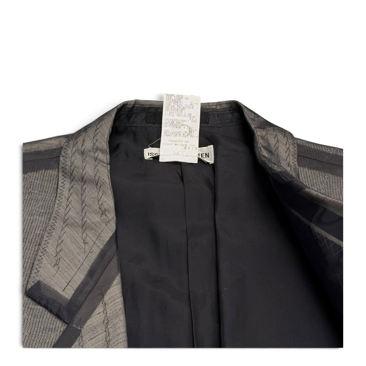 Vintage Issey Miyake Runway  Gillet Grey (XL)
