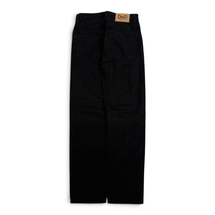Dolce & Gabbana Straight Fit Jeans Black (30)
