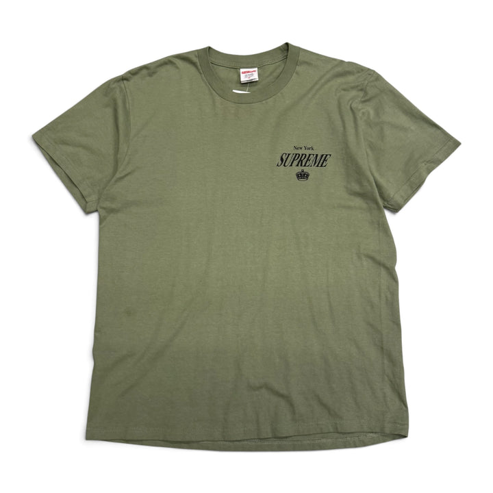 Supreme Green Spell Out T-Shirt (M)